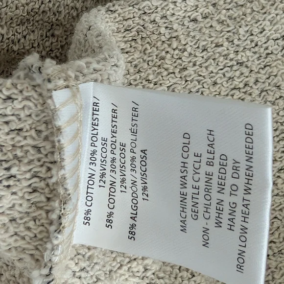 O'Neill Gray Striped Hoodie Size Small - Picture 6 of 9